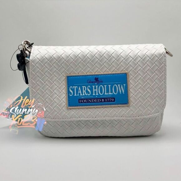 Bioworld Handbags - Gilmore Girls Stars Hollow Sign Woven Crossbody Bag